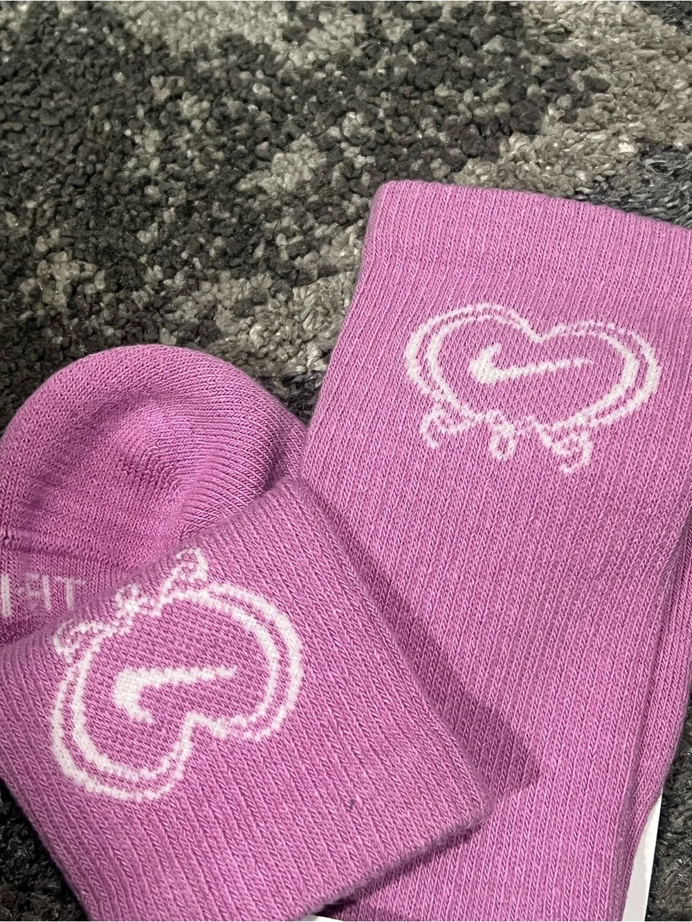 Nike Everyday Plus Cushioned Crew Socks the light magenta/sail Valentine's Day